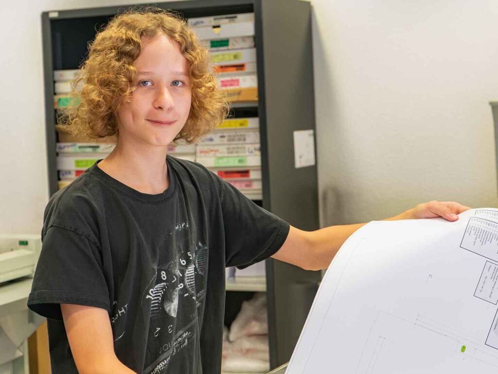 Kopiercenter Schwyz Portrait Jarne Inderbitzin