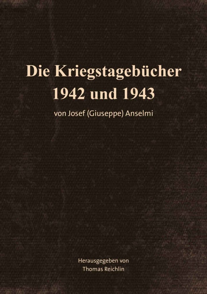 Triner Verlag Buchcover – Die Kriegstagebücher